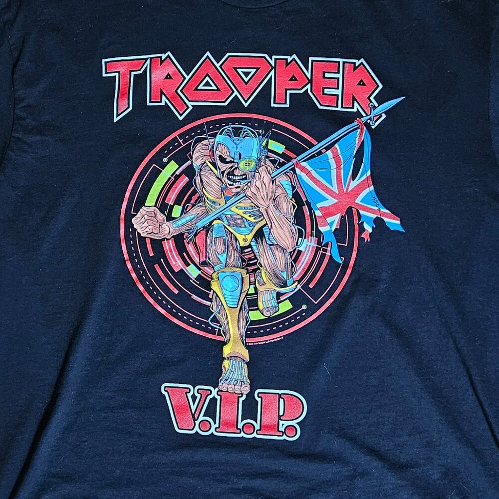 Iron Maiden Trooper VIP 2024 Tour Shirt size XL
